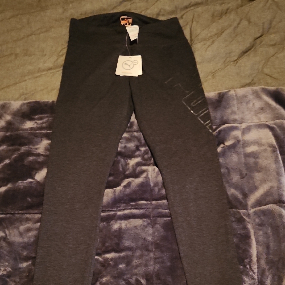 Gray Puma Leggings